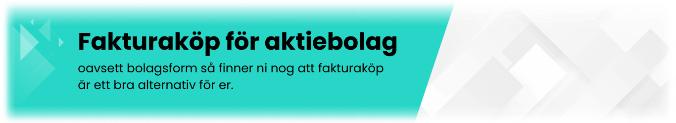 Fakturaköp för aktiebolag